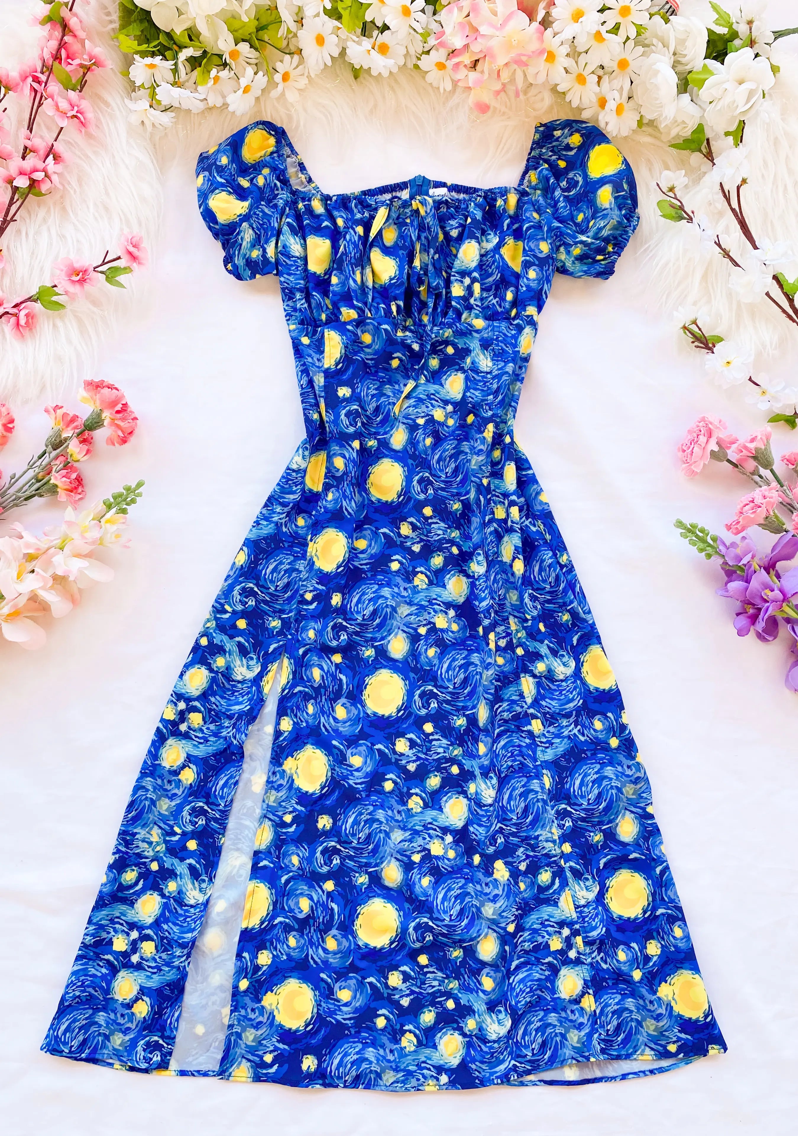 Vestido Magnolia Noite Estrellada