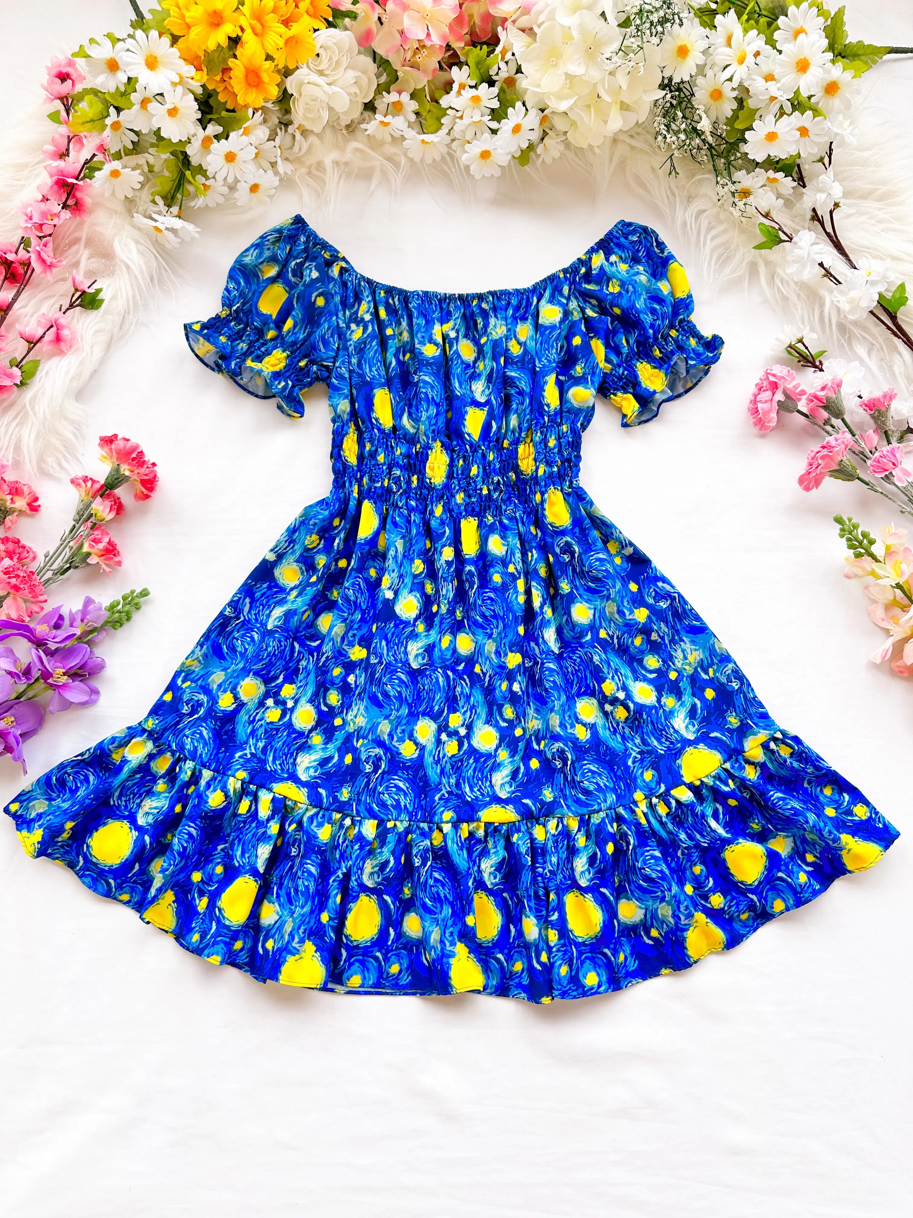 Vestido Kim Noite Estrellada